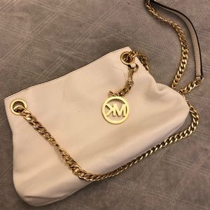 Michael Kors white purse